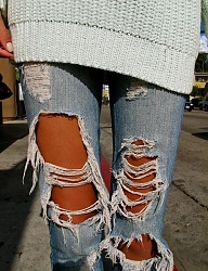 Moda Spodnie Jeansy - 1554545