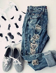 Moda Spodnie Jeansy - 2736669