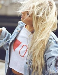 Fryzury Długie Na co dzień Kręcone Rozpuszczone Blond - 2034847