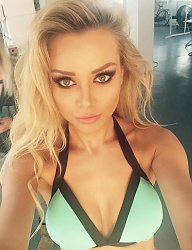 Fryzury Średnie Na co dzień Kręcone Rozpuszczone Blond - 3025755
