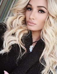 Fryzury Długie Na co dzień Kręcone Rozpuszczone Blond - 3027383
