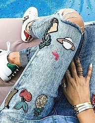 Moda Spodnie Jeansy - 3204256