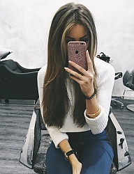 Fryzury Długie Na co dzień Proste - 3115788