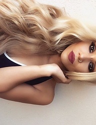 Fryzury Długie Na co dzień Kręcone Rozpuszczone Blond - 3077587
