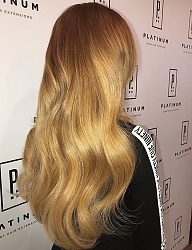 Fryzury Długie Na co dzień Proste Rozpuszczone Blond - 3268833