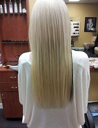 Fryzury Długie Na co dzień Proste Rozpuszczone Blond - 2172783
