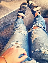 Moda Spodnie Jeansy - 2156036