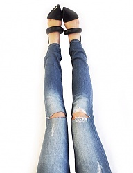 Moda Spodnie Jeansy - 2613477
