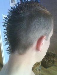 Fryzury Średnie Alternatywne Punk Rock - 31559