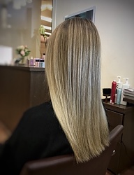 Fryzury Długie Na co dzień Proste Rozpuszczone Blond - 3265069