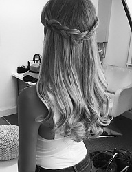 Fryzury Długie Na co dzień Proste Rozpuszczone Blond - 3125803