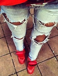 Moda Spodnie Jeansy - 2647622