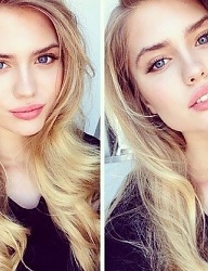 Fryzury Długie Na co dzień Kręcone Rozpuszczone Blond - 3000406
