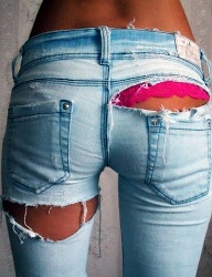 Moda Spodnie Jeansy - 1783777