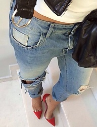 Moda Spodnie Jeansy - 2591828