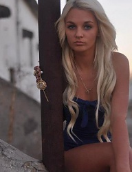 Fryzury Długie Na co dzień Kręcone Rozpuszczone Blond - 2071947