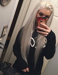 Fryzury Długie Na co dzień Proste Rozpuszczone Blond - 3022073