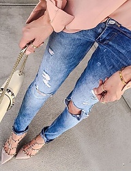 Moda Spodnie Jeansy - 3143248