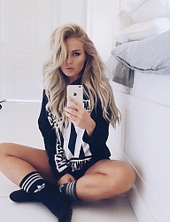 Fryzury Długie Na co dzień Kręcone Rozpuszczone Blond - 3101218