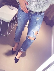 Moda Spodnie Jeansy - 2860545