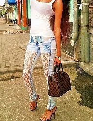 Moda Spodnie Jeansy - 1749189