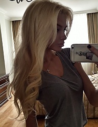 Fryzury Długie Na co dzień Proste Rozpuszczone Blond - 2972893