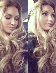 Fryzury Długie Na co dzień Kręcone Rozpuszczone Blond - 3102224