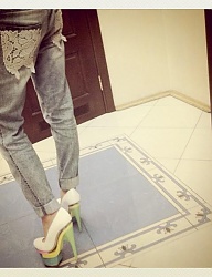 Moda Spodnie Jeansy - 1500641