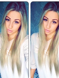 Fryzury Długie Na co dzień Proste Rozpuszczone Blond - 2958039