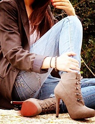 Moda Buty Botki - 1314263