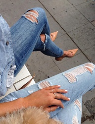 Moda Spodnie Jeansy - 2604072