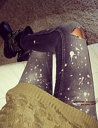 Moda Spodnie Jeansy - 2637792