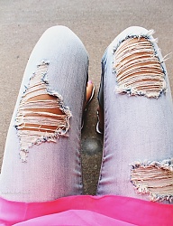 Moda Spodnie Jeansy - 1843243