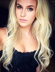 Fryzury Długie Na co dzień Kręcone Rozpuszczone Blond - 3053580