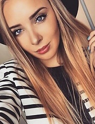 Fryzury Długie Na co dzień Proste Rozpuszczone Blond - 3005325