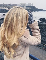 Fryzury Długie Na co dzień Kręcone Rozpuszczone Blond - 3086337