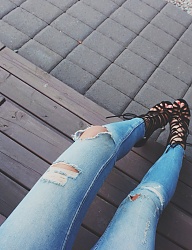 Moda Spodnie Jeansy - 3088115