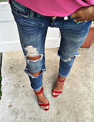 Moda Spodnie Jeansy - 3038757