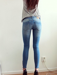 Moda Spodnie Jeansy - 2553294