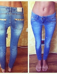 Moda Spodnie Jeansy - 1729718