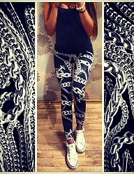 Moda Spodnie Leginsy - 2033242