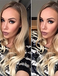 Fryzury Długie Na co dzień Kręcone Rozpuszczone Blond - 3199279