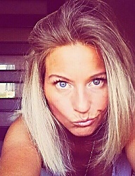 Fryzury Średnie Na co dzień Proste Rozpuszczone Blond - 3091684