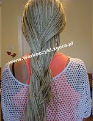 Fryzury Długie Na co dzień Proste Warkocze Blond - 1913880