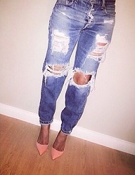 Moda Spodnie Jeansy - 2730634