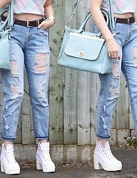 Moda Spodnie Jeansy - 3221555