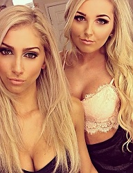 Fryzury Długie Na co dzień Kręcone Rozpuszczone Blond - 3000998
