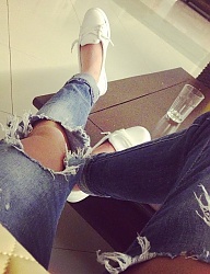 Moda Spodnie Jeansy - 1850004