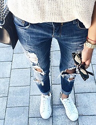 Moda Spodnie Jeansy - 3141329