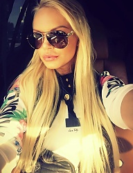 Fryzury Długie Na co dzień Proste Rozpuszczone Blond - 3039387